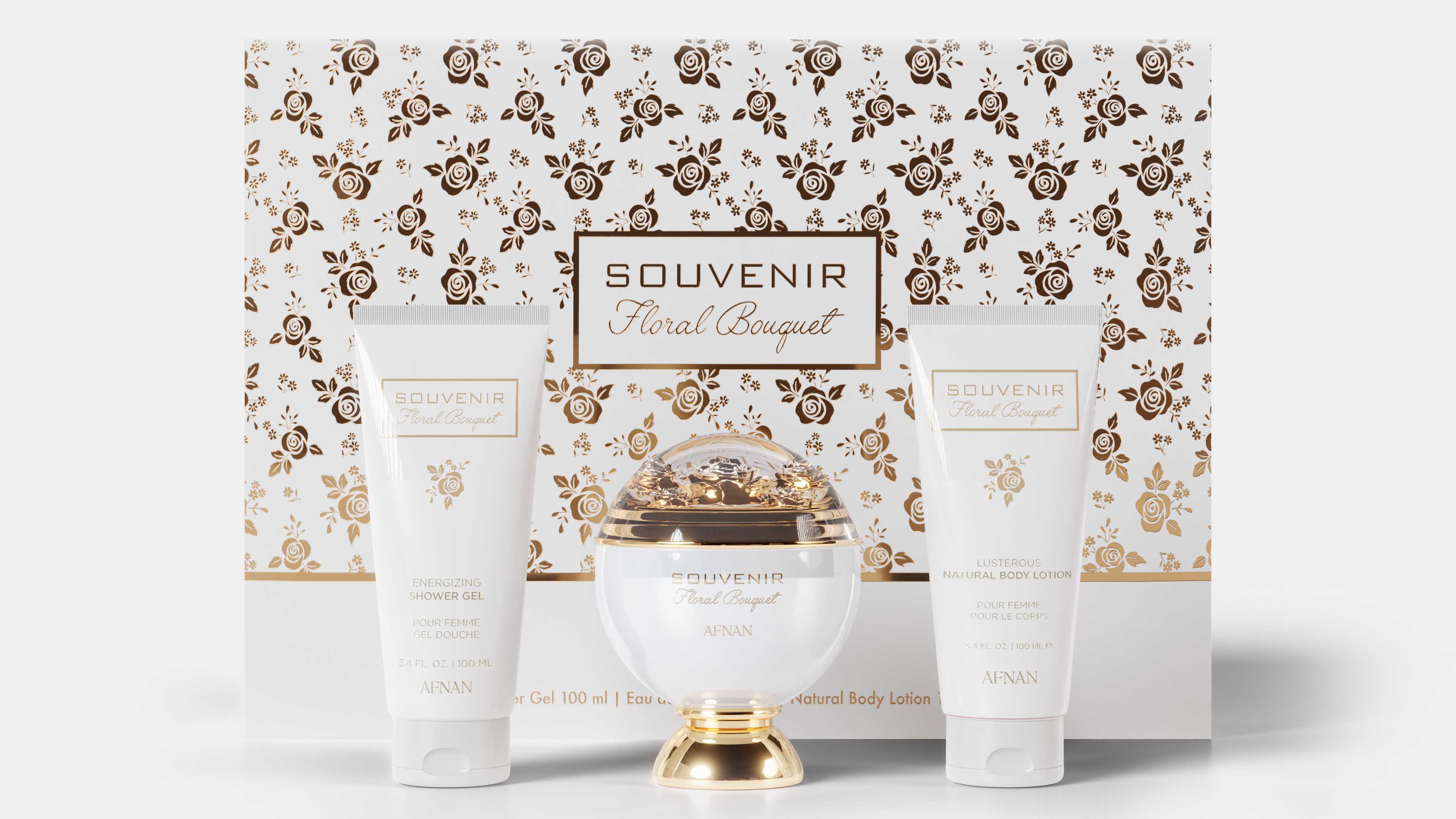 GESCHENKSET SOUVENIR FLORAL BOUQUET