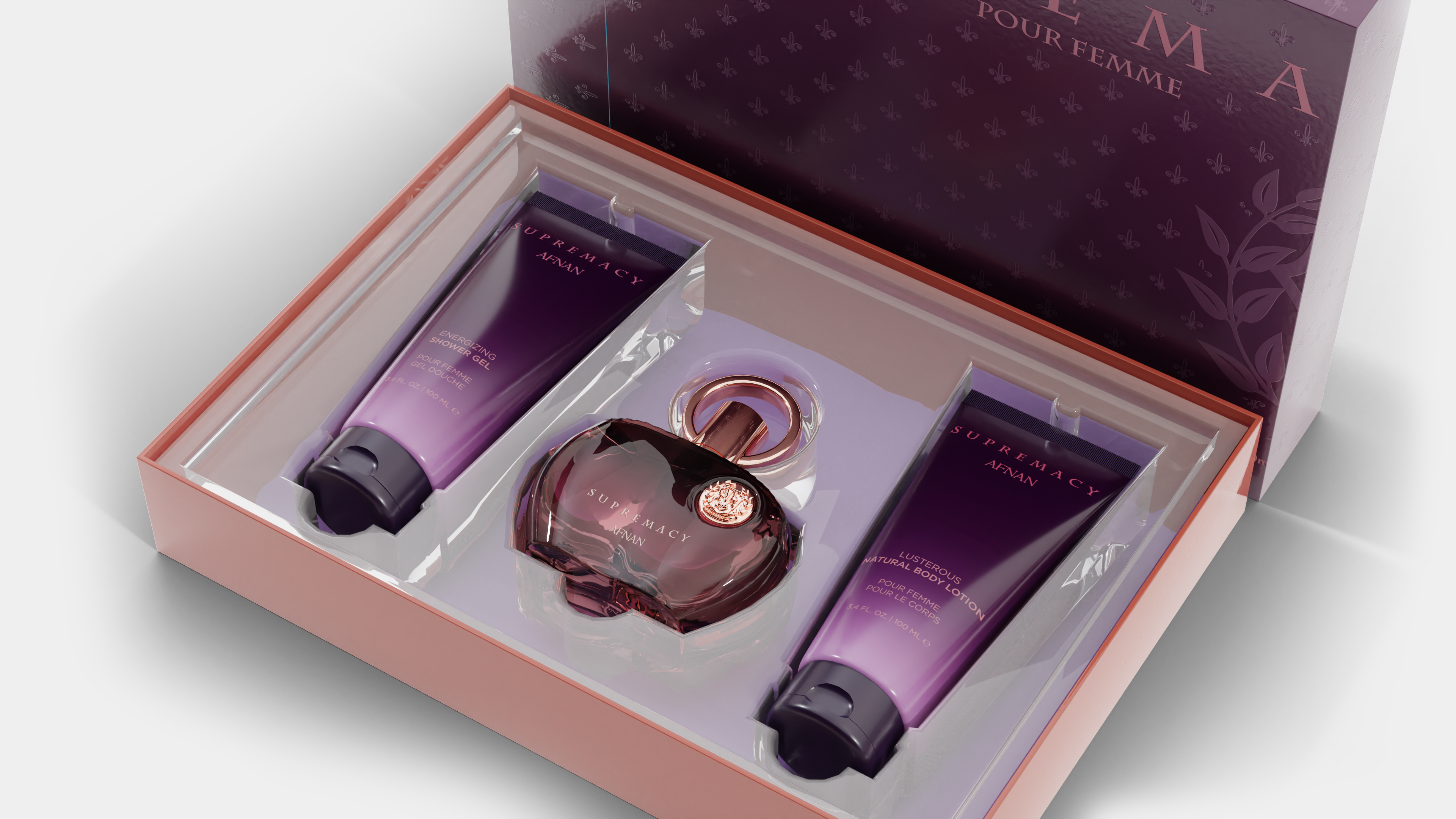 GESCHENKSET SUPREMACY FEMME PURPLE