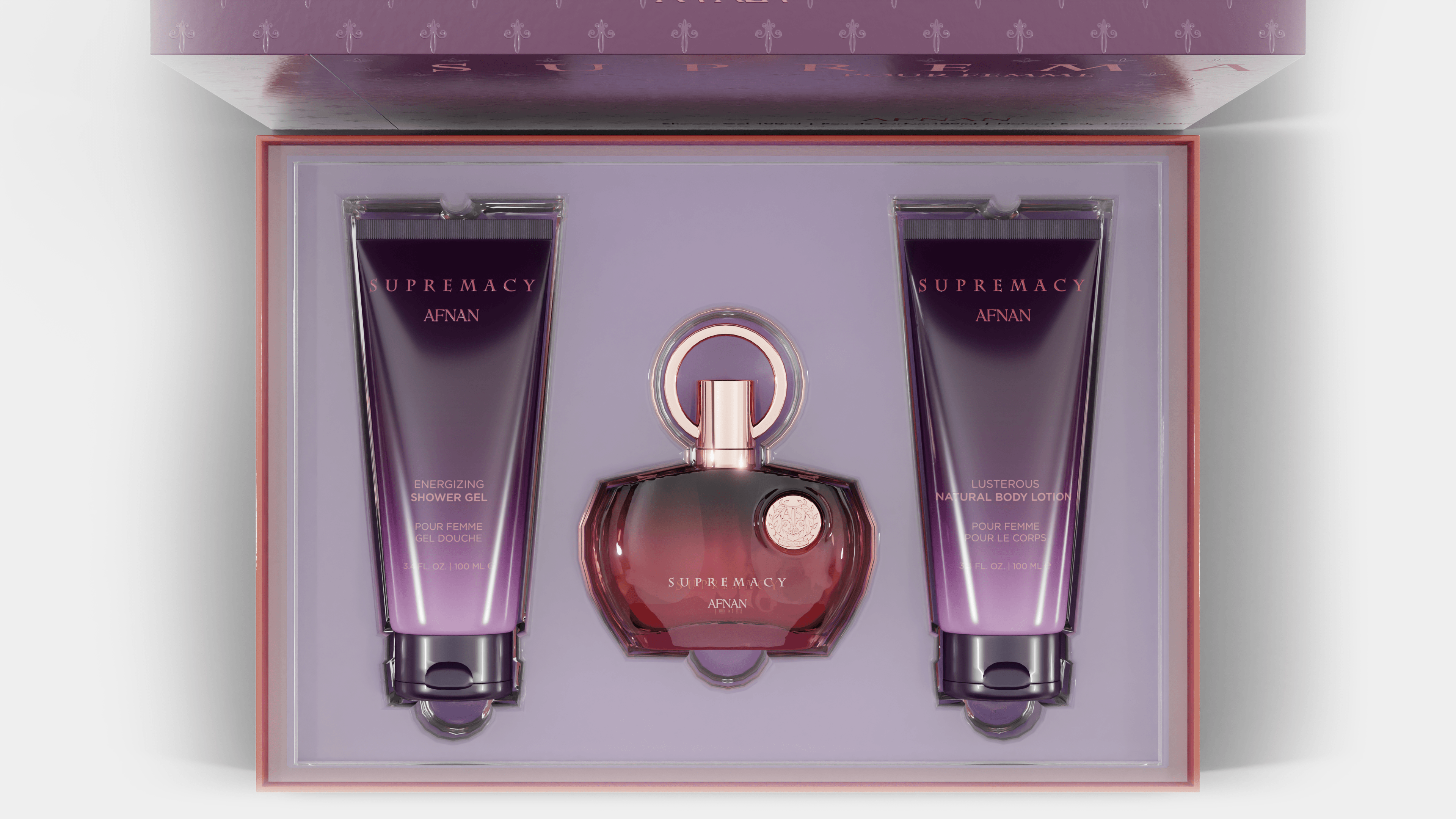GESCHENKSET SUPREMACY FEMME PURPLE