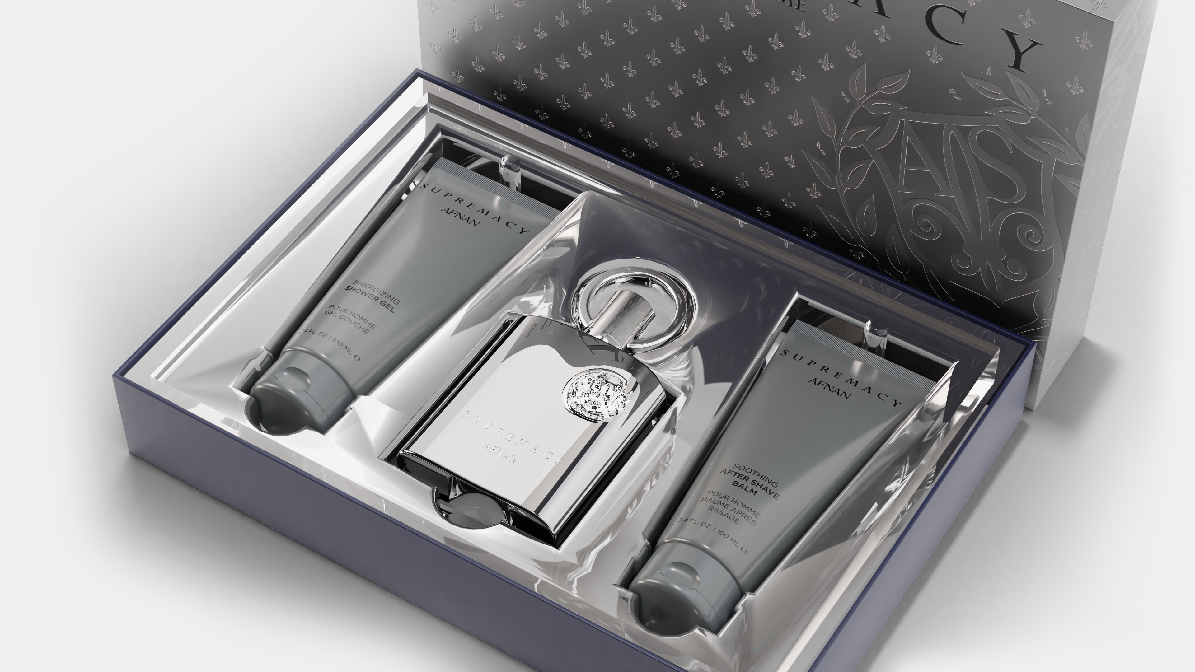 GESCHENKSET SUPREMACY SILVER