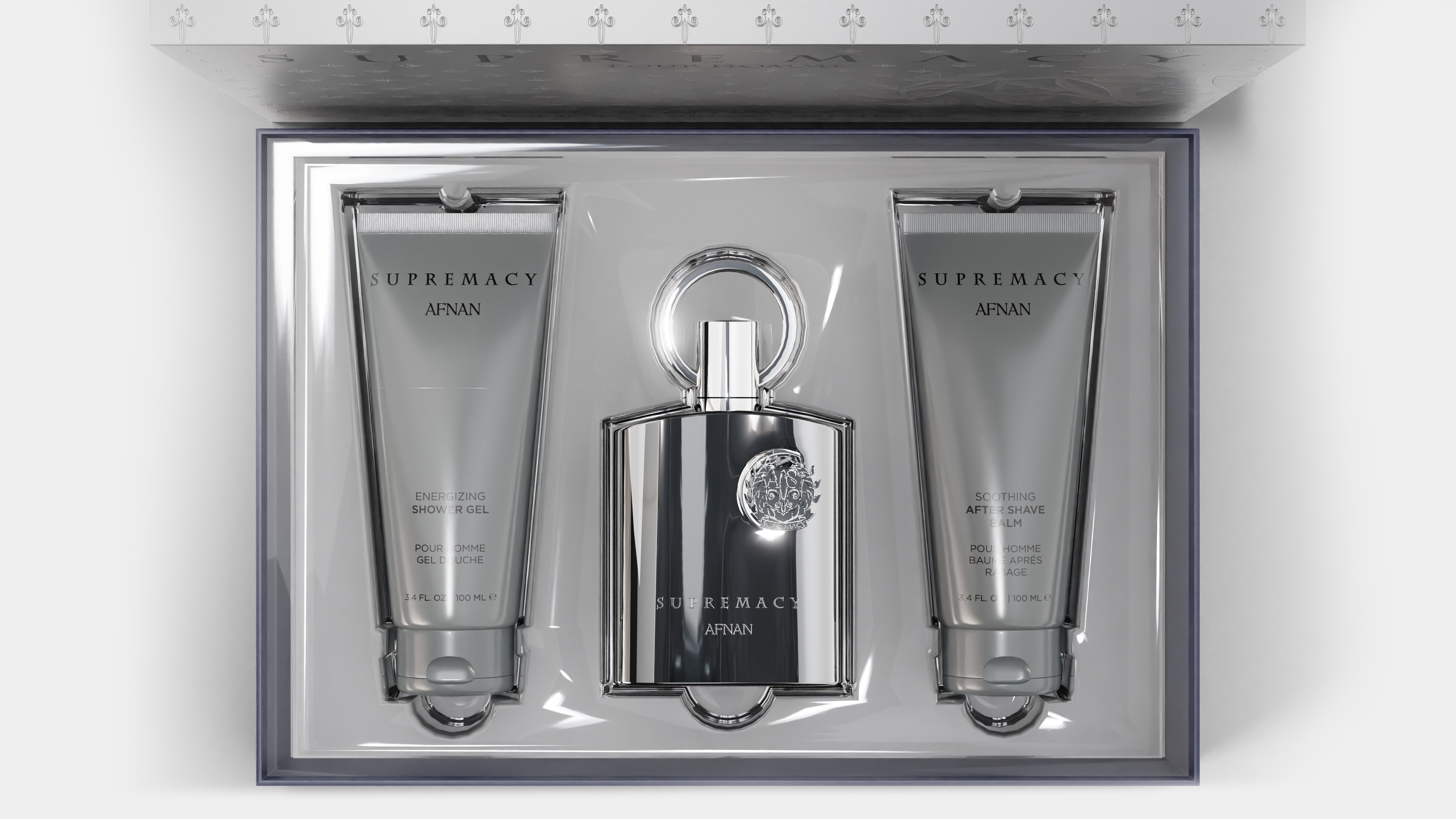 GESCHENKSET SUPREMACY SILVER