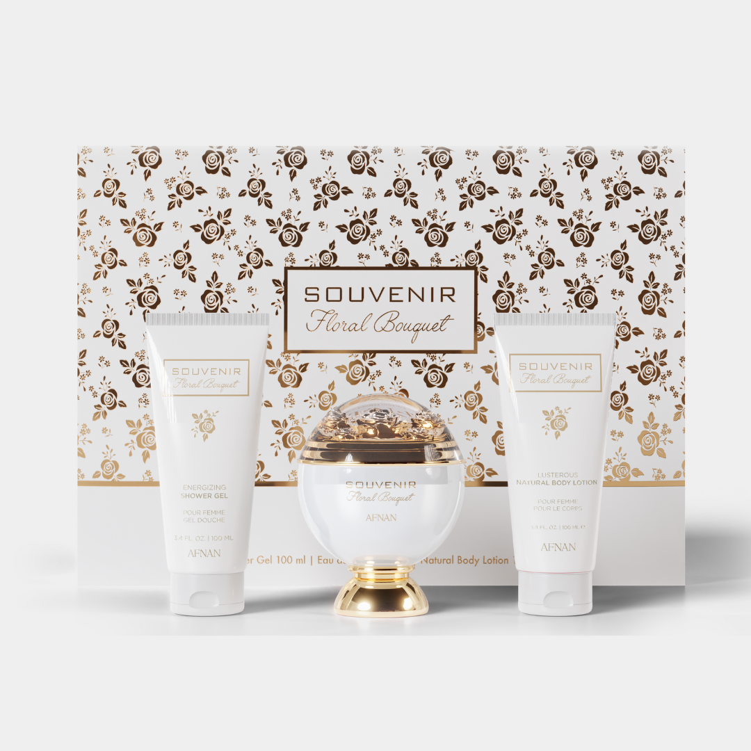 GESCHENKSET SOUVENIR FLORAL BOUQUET